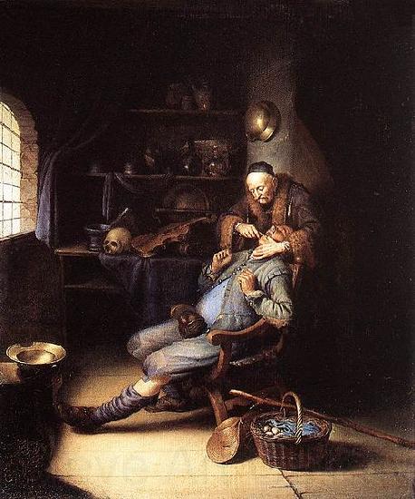 Gerrit Dou The Extraction of Tooth